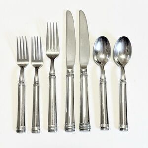 7-Piece Brooke (Stainless) Flatware Set by Cambridge Silver – Discontinued